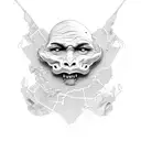 map the path to paradise is through hell tattoo design idea