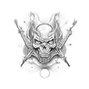 map the path to paradise through hell tattoo design idea