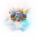 Icarus tattoo design idea