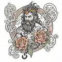 Samson  tattoo design idea