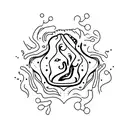 ketamine tattoo design idea