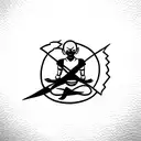 avatar the last Airbender elements tattoo design idea