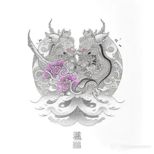 cou avec le nom des mes filles Anna et Romane tattoo design idea