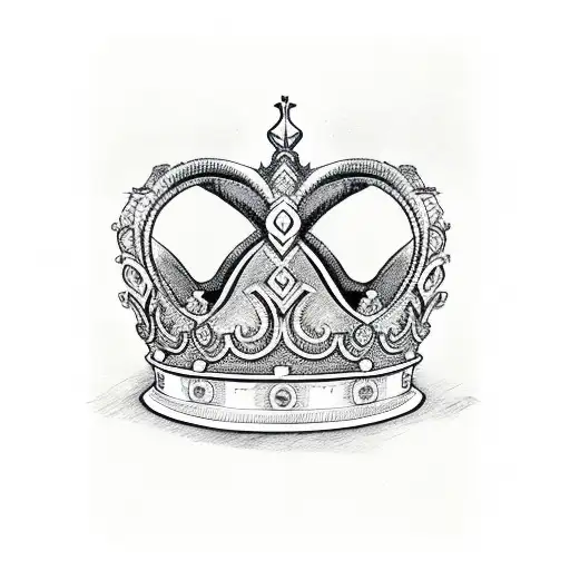 King's Crown tattoo design idea