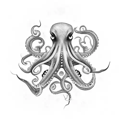 create a sleeve tattoo design with an underwater theme that includes an old pirate ship wreck, an octopus, a pinup siren tattoo design idea
