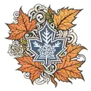 Toronto maple leafs tattoo design idea
