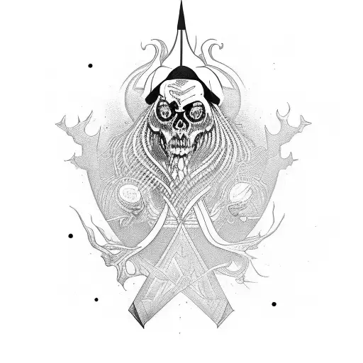 without fear there is no bravery  tattoo design idea