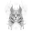 without fear there is no bravery  tattoo design idea