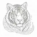 TIGRESS tattoo design idea