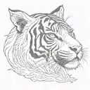 TIGRESS tattoo design idea