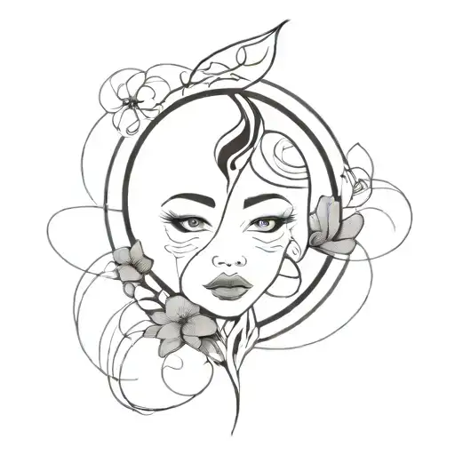 Danny Peggy Ken Maggie Joel Valerie akira charis tattoo design idea