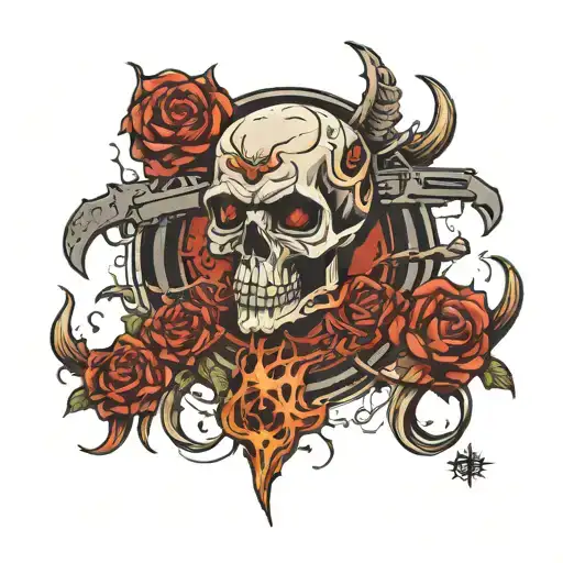 black ops zombies fetch me their souls tattoo design idea