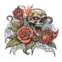 black ops zombies fetch me their souls tattoo design idea