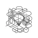 light bulb with semi colon tattoo design idea