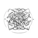 wandering symbols tattoo design idea