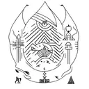 mesopotamia symbols tattoo design idea