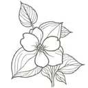 Vive el presente hydrangea tattoo design idea