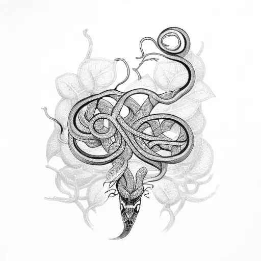 Leila Ink - Sternum tattoo snake 🌸🌺 | Facebook