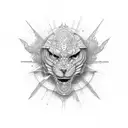 m tattoo design idea