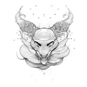 m tattoo design idea