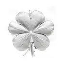 4 leaf clover tattoo design idea