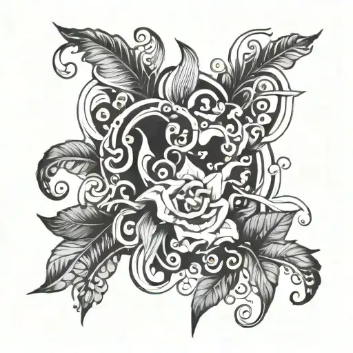 Cuba, water tattoo design idea