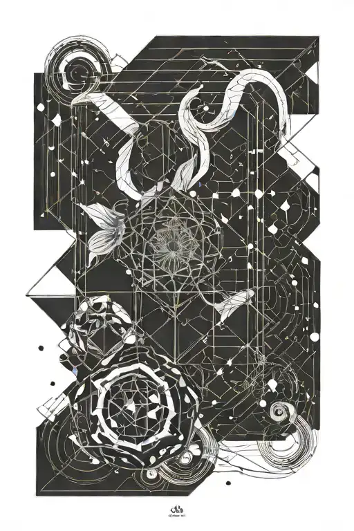 fine line, geometric virgo zodiac sign, taurus zodiac sign, zodiac constellation tattoo design idea