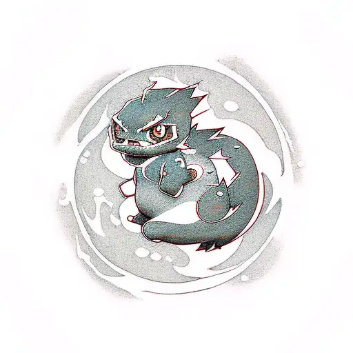 charmander tattoo design idea