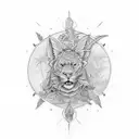 Leis tattoo design idea