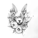 Leis tattoo design idea