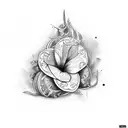 Leis tattoo design idea