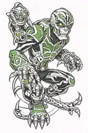 Ben 10 tattoo design idea