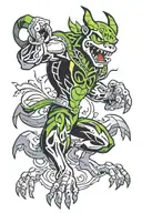 Ben 10 tattoo design idea