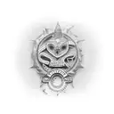 south america tattoo design idea