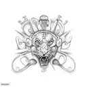 south america tattoo design idea