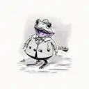 disney mr toad tattoo design idea