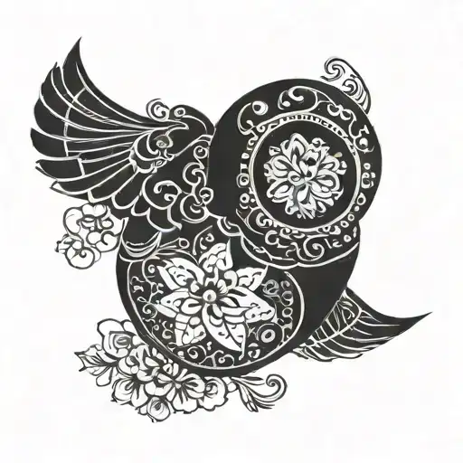 Good line work / black Matryoshka doll (Russian) Gritty / kind of shaped like bottle of deadly night shade (but still lo tattoo design idea