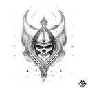 Viking tattoo filler tattoo design idea