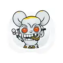 A tattoo of a videogame monster weightlifting a giant joint surrounded by English literature quotes tattoo design idea