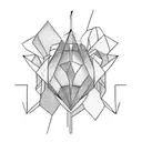 Sparrow tattoo design idea