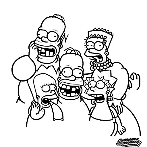 homer simpsons treinando biceps  tattoo design idea