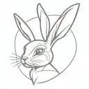 Playboy Bunny firing tattoo design idea