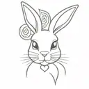 Playboy Bunny firing tattoo design idea