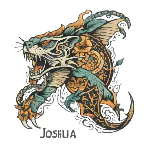 Joshua tattoo design idea