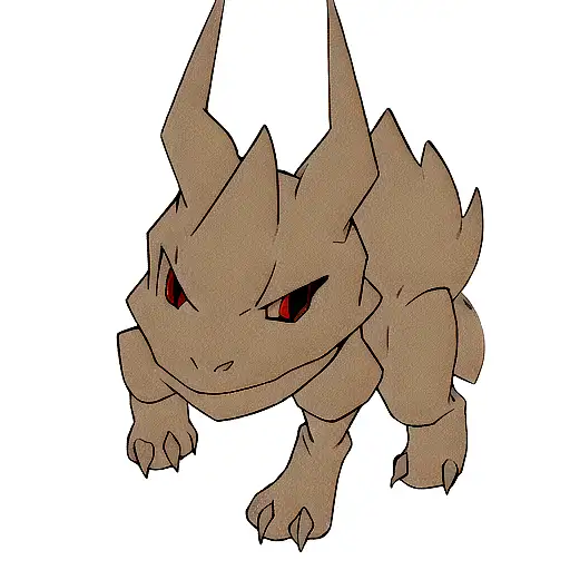 cubone from pokemon tattoo design idea