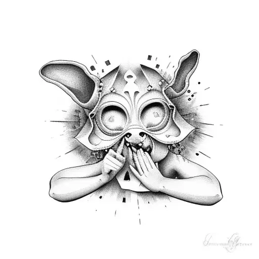 see no evil hear no evil speak no evil Spanish women tattoo design idea