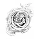 cobra e rosas tattoo design idea