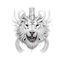 zeus  tattoo design idea