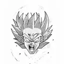 dragon ball z tattoo design idea