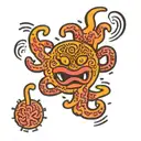 keith haring tattoo design idea